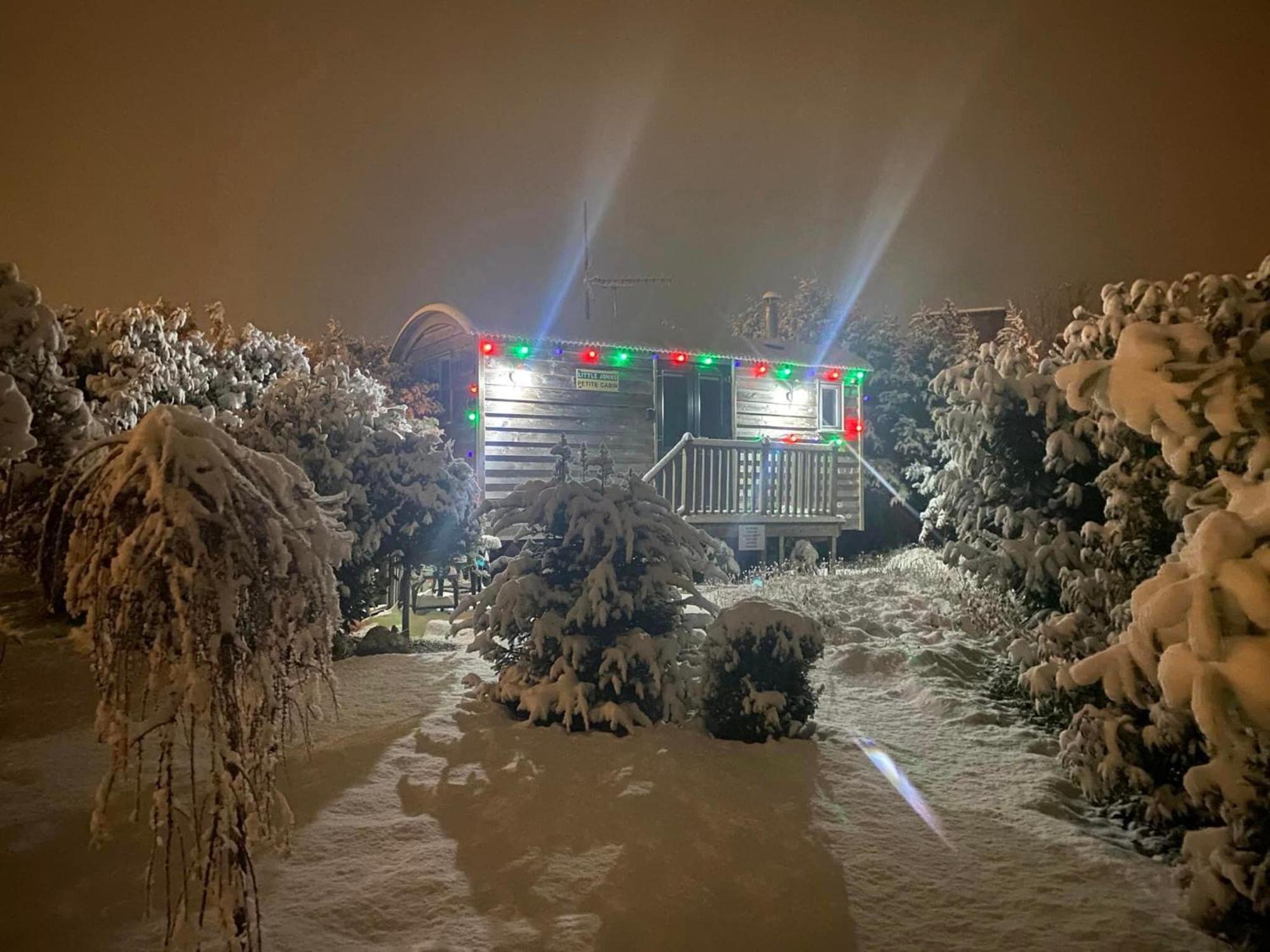 The Little John Petite Cosy Log Cabin - Sleeps 2, Great For Romantic Breaks, Couples, Single Guests, Near Sherwood Forest At Fairview Farm, Nottingham Set In 88 Acres Blidworth Buitenkant foto